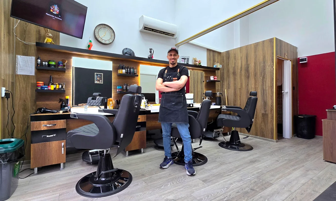 Zen Barbershop Interior - Main View